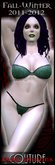 Dare Designs Couture: fall/winter 2011 - bra/thong - green