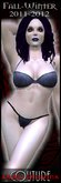 Dare Designs Couture: fall/winter 2011 - bra/thong - navy