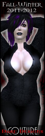 Dare Designs Couture: fall/winter 2011 - casual blouse - ash