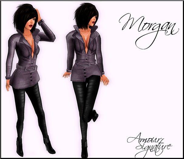 Amour Signature - Morgan Outfit - Purple Passion