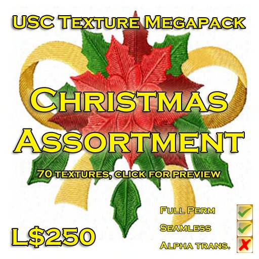 USC Texture Megapack - Christmas Assortment 