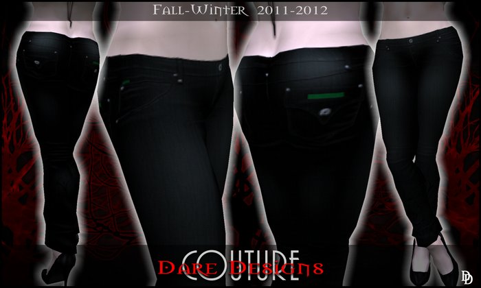 Dare Designs Couture: fall/winter 2011 - jeans - pine