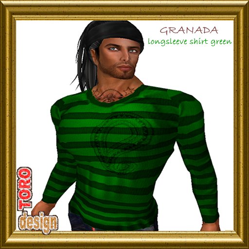 Longsleeve shirt GRANADA GREEN