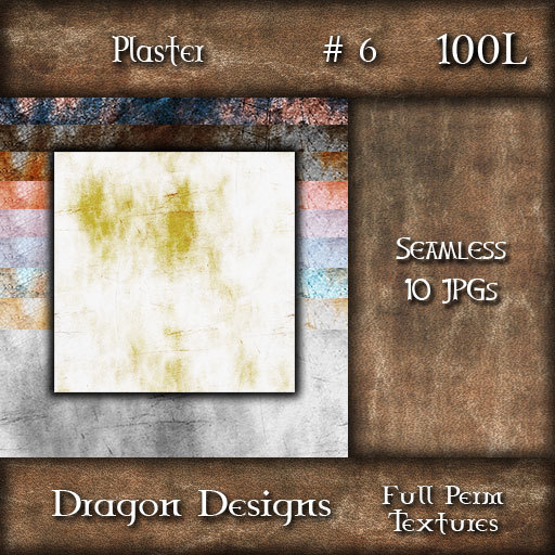 Dragon Designs Seamless Plaster Textures - 6