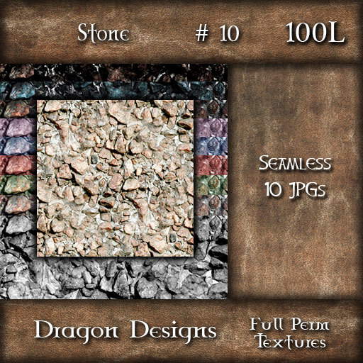 Dragon Designs Seamless Stone Textures - 10