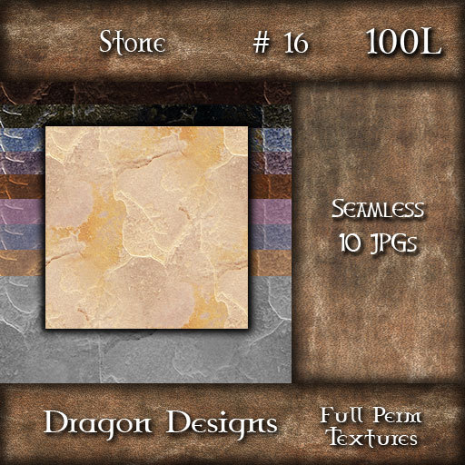Dragon Designs Seamless Stone Textures - 16