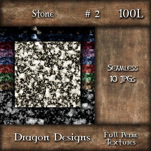 Dragon Designs Seamless Stone Textures - 2