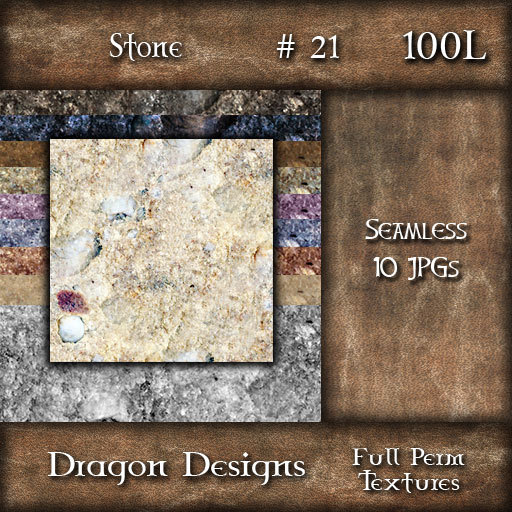 Dragon Designs Seamless Stone Textures - 21