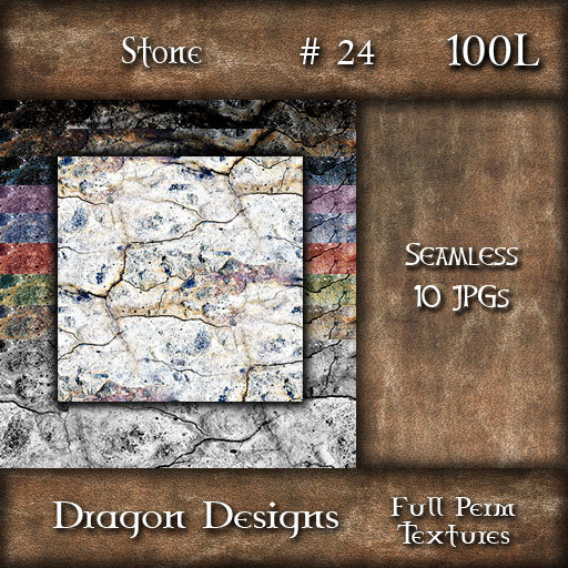 Dragon Designs Seamless Stone Textures - 24