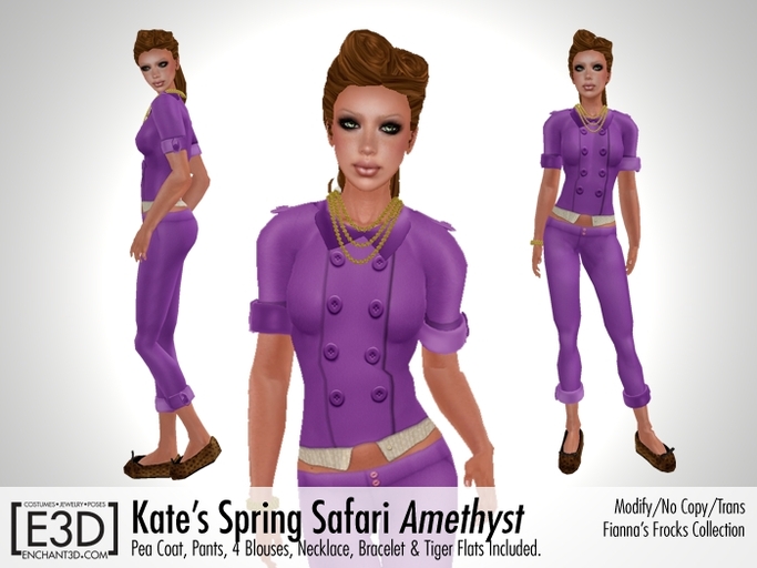 [E3D] Enchant3D - Kate's Spring Safari Amethyst