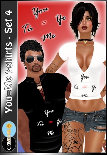 M@S You=Me Tshirts - Set 4