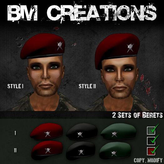 Military Berets Pack