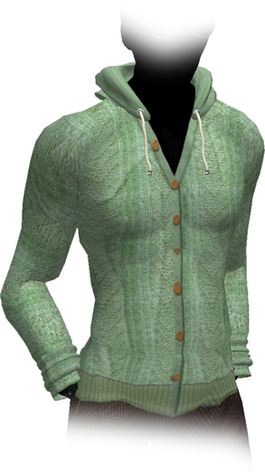 Knit Wool - Olive knit wool_MP