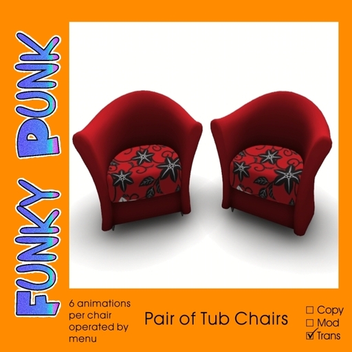 Funky Punk Designer Tub Chairs 002