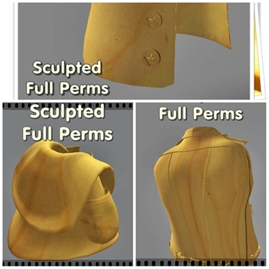 SCULPTED FULL PERMS pack JACKETS (promotion: Pay two and three light)