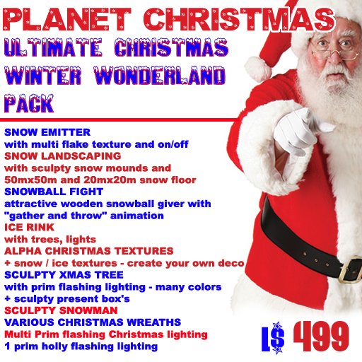 PLANET CHRISTMAS - Ultimate Holiday Decoration pack