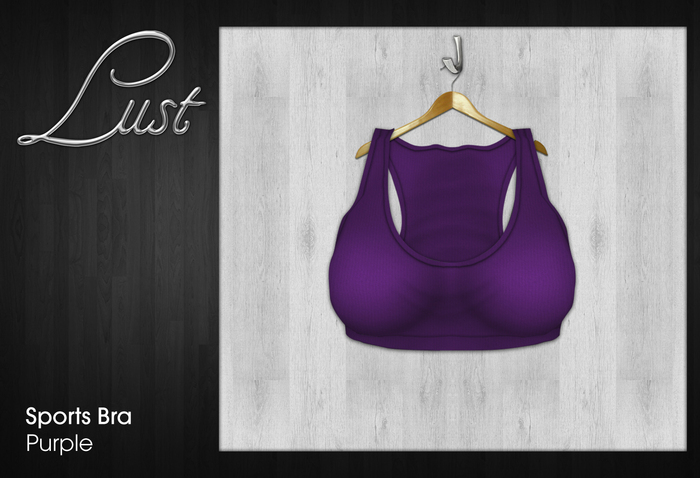 Lust - Sports Top - Purple