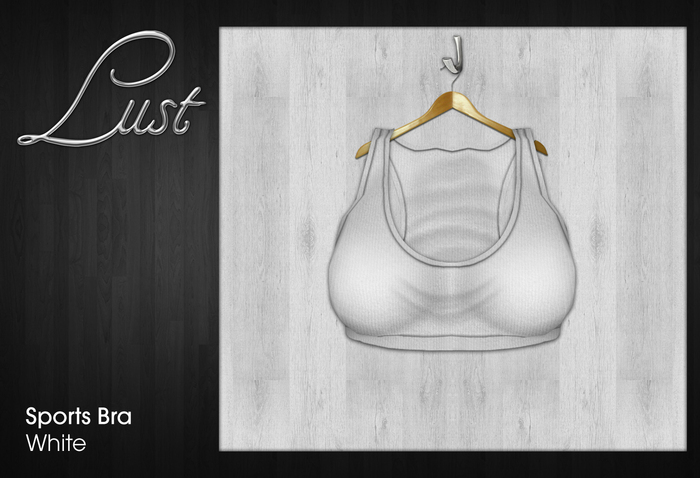 Lust - Sports Top - White