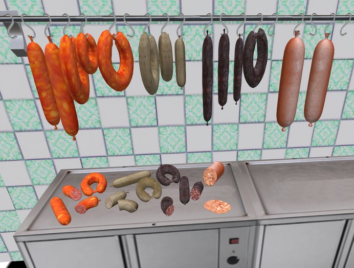 4 Sorten Wurst / Sausage