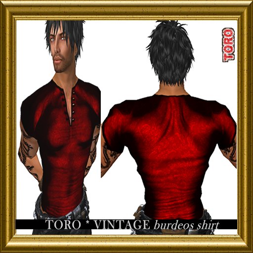 VINTAGE BURDEOS SHIRT