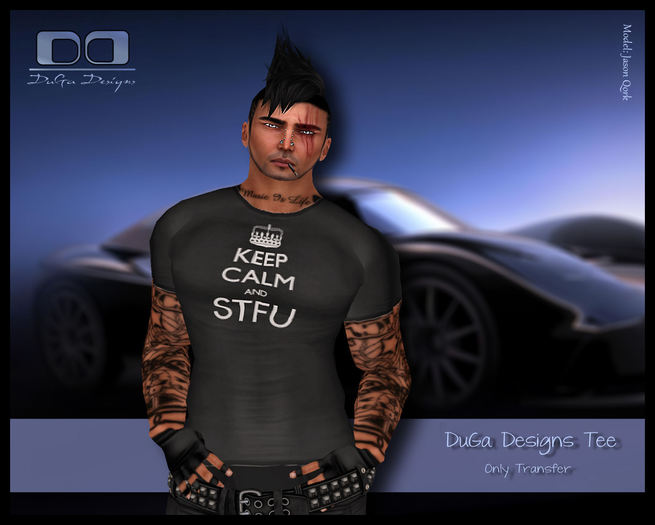 .:DuGa Designs:. - Keep Calm And STFU T Shirt 