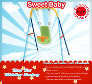 Sweet Baby - Tiny Tot Toddler Swing
