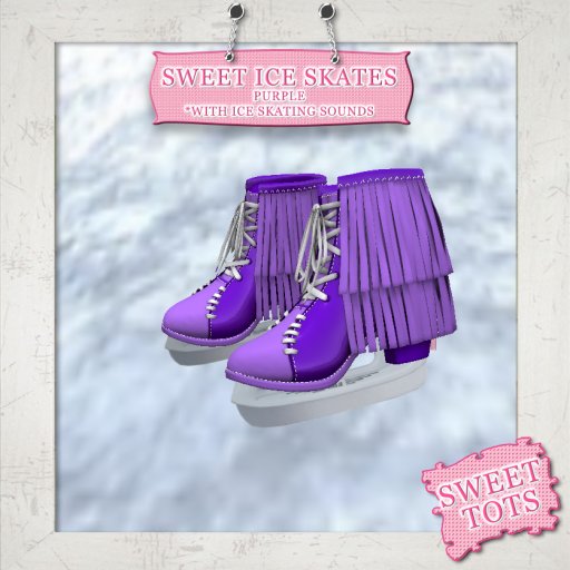 Ice Skates Purple 