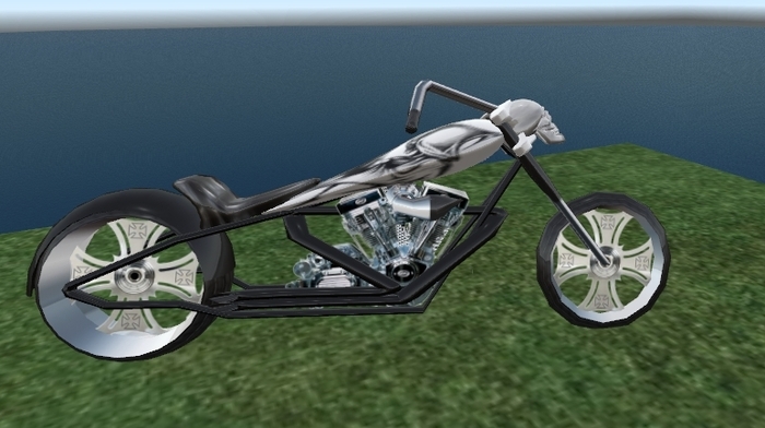Crystal Grim Reaper Chopper
