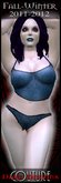 Dare Designs Couture: fall/winter 2011 - cami/brief set - blue