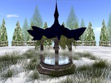 SB - CA " Steaming Winter Fountain "