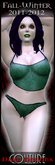 Dare Designs Couture: fall/winter 2011 - cami/brief set - green