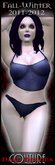 Dare Designs Couture: fall/winter 2011 - cami/brief set - indigo