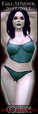 Dare Designs Couture: fall/winter 2011 - cami/brief set - teal