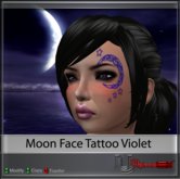 Upload[_]:: - Moon Face Tattoo (violet)