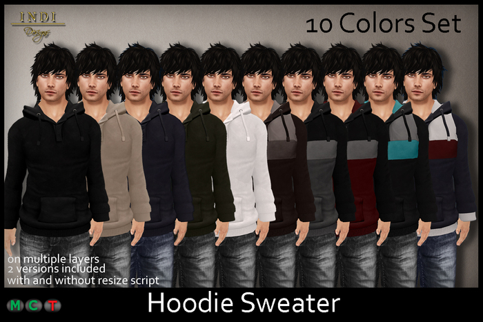INDI Designs - Hoodie Sweater Full Set