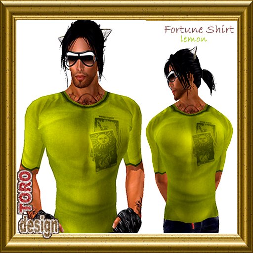 Fortune-Shirt-DARK LEMON