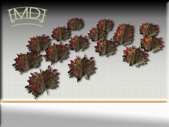[MD] Sculpted Plants FULL PERM (10 Texture + HUD)
