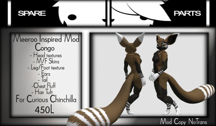 Meeroo inspired Congo mod kit