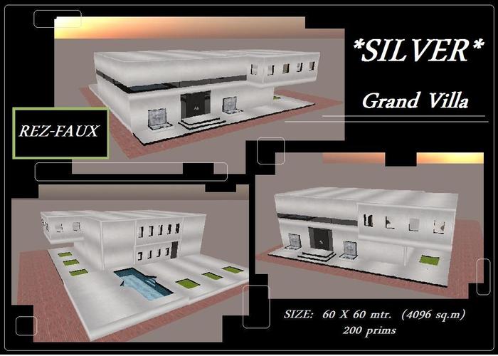 ~~*HOUSE OF SILVER*~~ grand villa