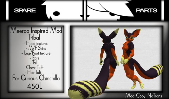 Meeroo inspired Tribal mod kit