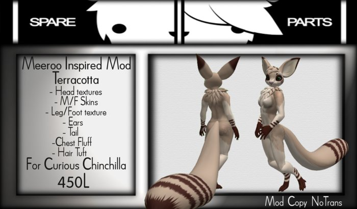 Meeroo inspired Terracotta mod kit
