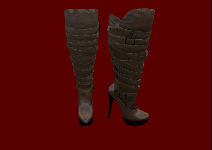 Strapped brown