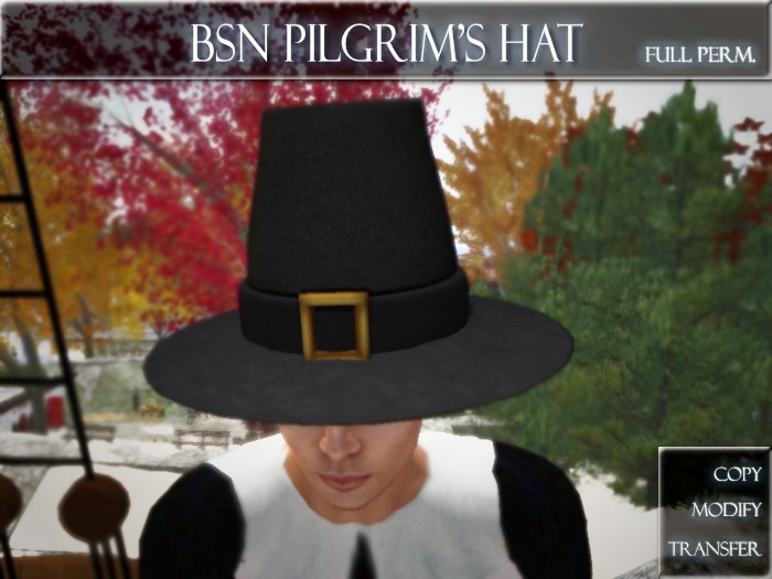 BSN Pilgrim Hat Boxed