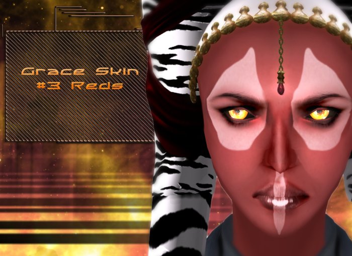 [[ Bluecross ]] :: Grace Skin #3 (Reds) ::