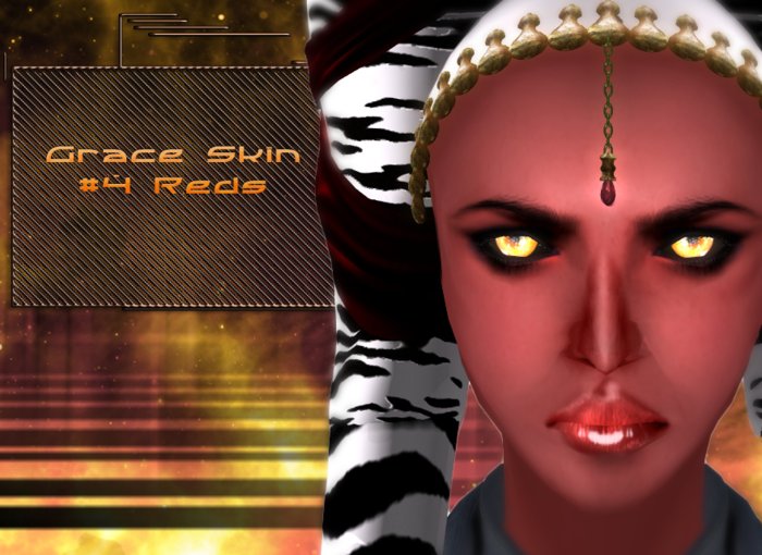[[ Bluecross ]] :: Grace Skin #4 (Reds) ::