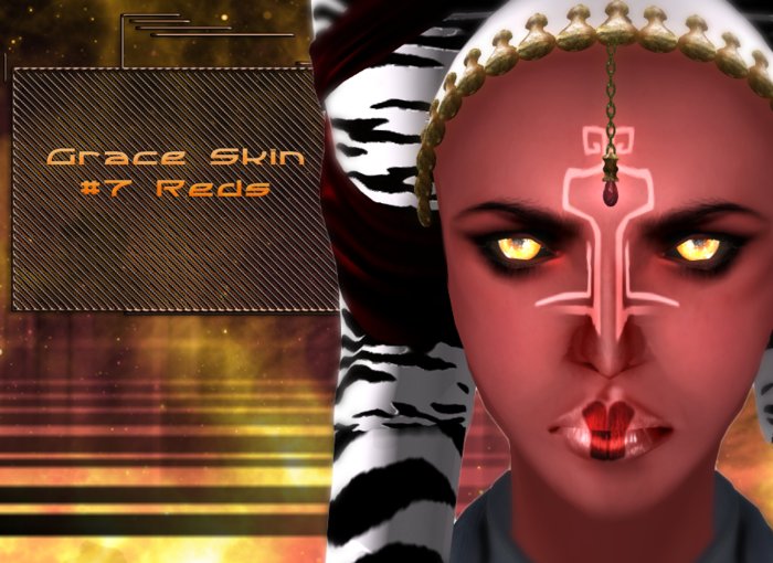 [[ Bluecross ]] :: Grace Skin #7 (Reds) ::
