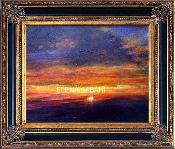 Santa Fe Sunset by Elena Sabahi
