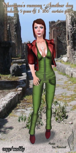 Morgane's Runway - Another day poses set