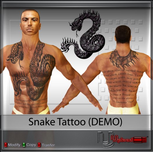 Upload[_]:: - Snake Tattoo (DEMO)