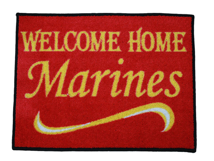 Mat welcome home  Marines